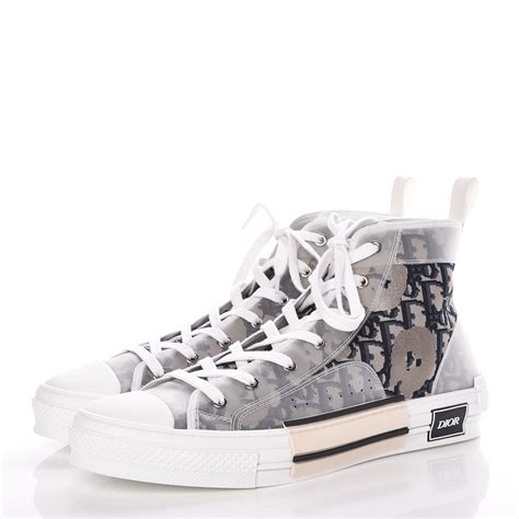 dior mens shoes high top|white Dior oblique canvas.